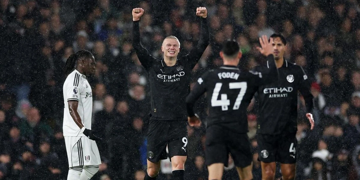 Drama Sembilan Gol, Manchester City Selamat dari Kejaran Fulham