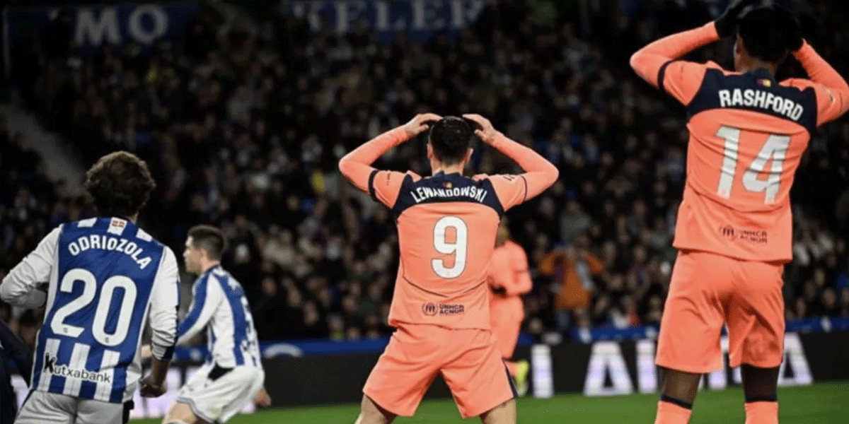 Real Sociedad Hentikan Rentetan Kemenangan Barcelona