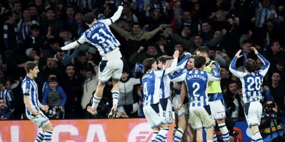 Real Sociedad Hentikan Rentetan Kemenangan Barcelona